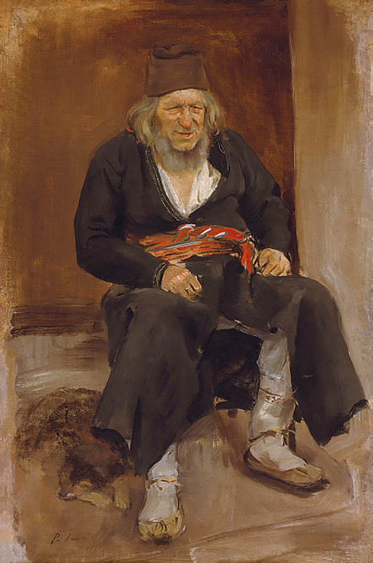 an old man from muhu island
